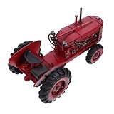 Ciieeo Retro Dekofigur aus Vintage Tischdekoration für Wohnzimmer und Schlafzimmer Kreatives Tischornament Rot für Desktop und Sammlerstücke