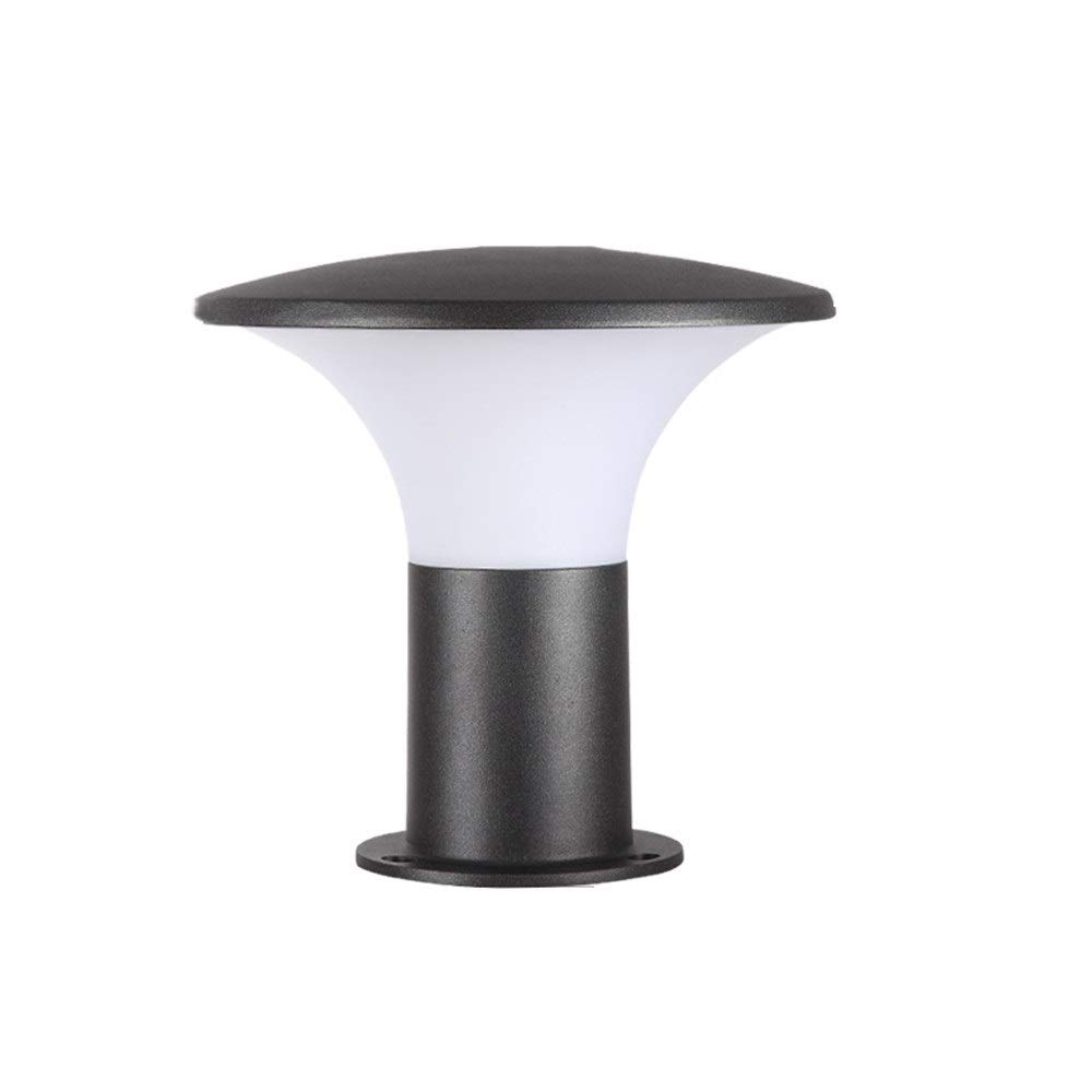 Lampadaire extérieur étanche en aluminium avec éclairage paysager