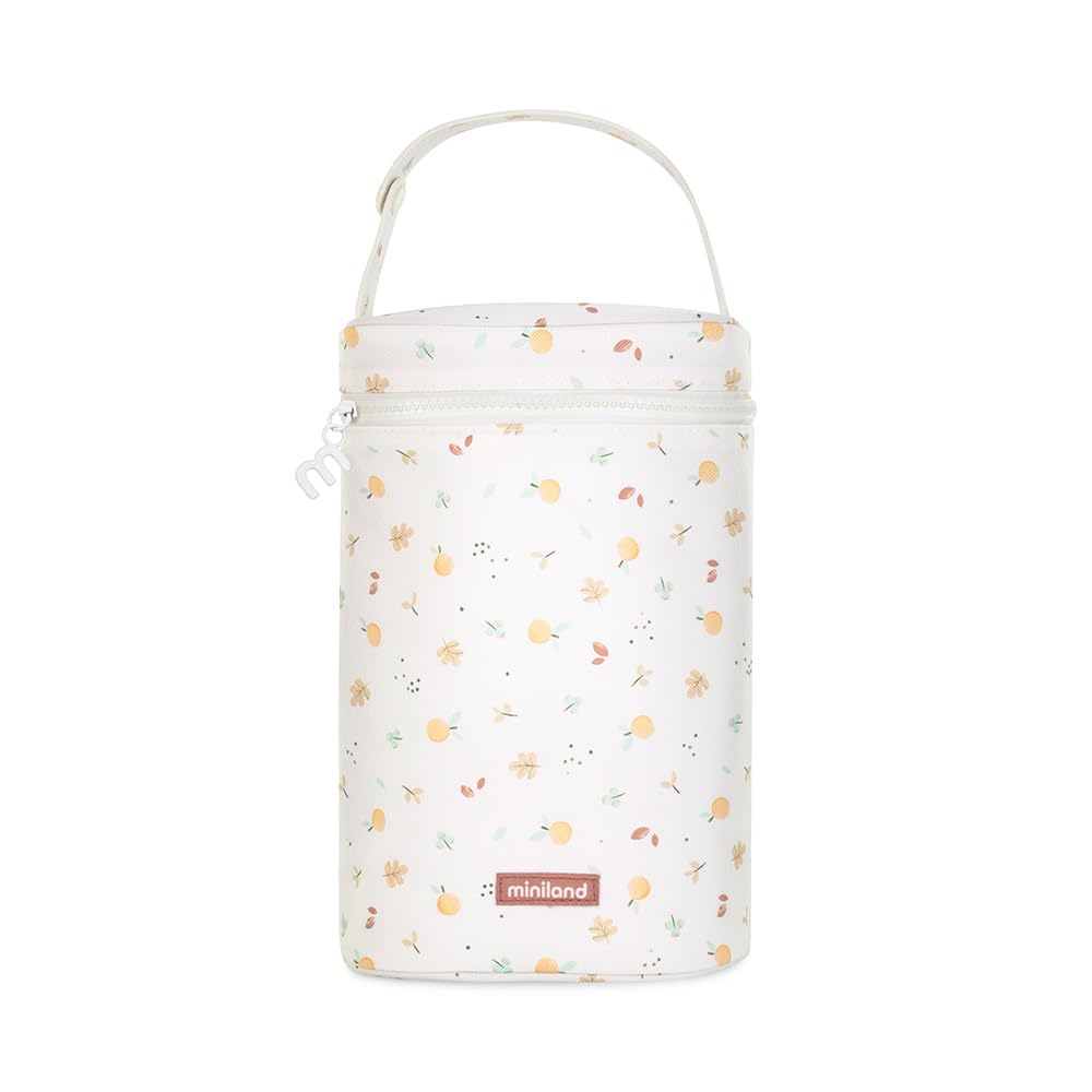 MinilandThermibag Double Valencia. Isothermal Cooler with Handle for Hanging and Carrying with Large Capacity. Valencia Collection