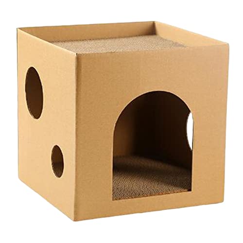 Generic Almofada para Arranhar Gato Placa para Arranhar Cama para Gatos Interativo Garra Reutilizáve