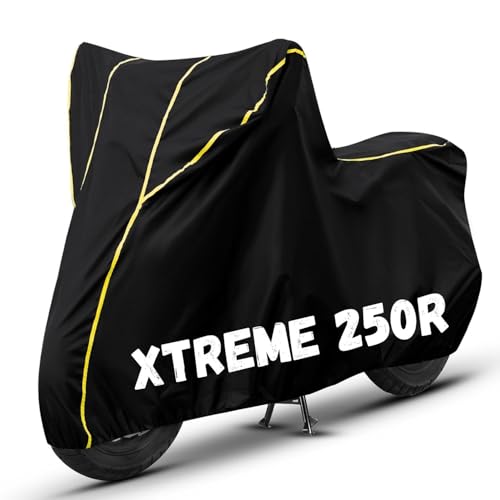 Image of Bike Cover for Xtreme 250R 100% Waterproof, Dustproof & Scratch Resistant| Fully Bottom Elastic UV Resistant Heavy Duty Body Cover | All Weather Outdoor Use