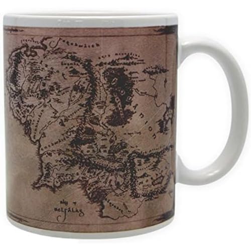 ABYSTYLE -El Señor de los Anillos - Taza - 320 ml - Mapa