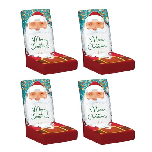 Silla De Comedor Festivo Conjunto De Portadas De Cuatro Piezas De Portada Elástica Removible De Cubiertas Decorativas Reutilizables Protección Para Banquetas Hotel Restaurante Restaurante Festival Fes