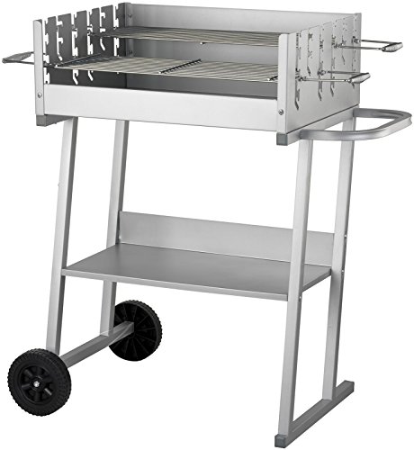 Preisvergleich Produktbild El Fuego Holzkohlegrill Toledo, silber