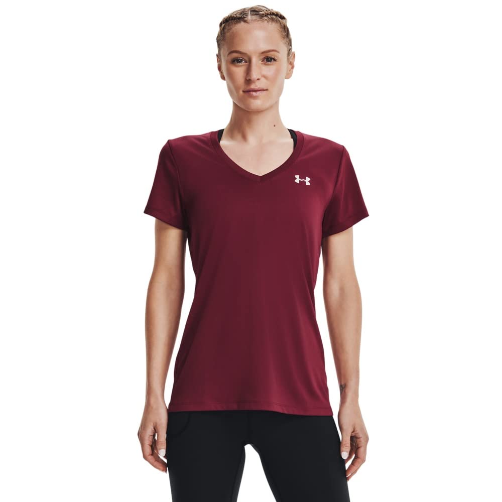Under Armour Women's UA Tech™ Twist V-Neck Short Sleeve Tech SSV- Twist Mujer (Pack de 1) — view 88