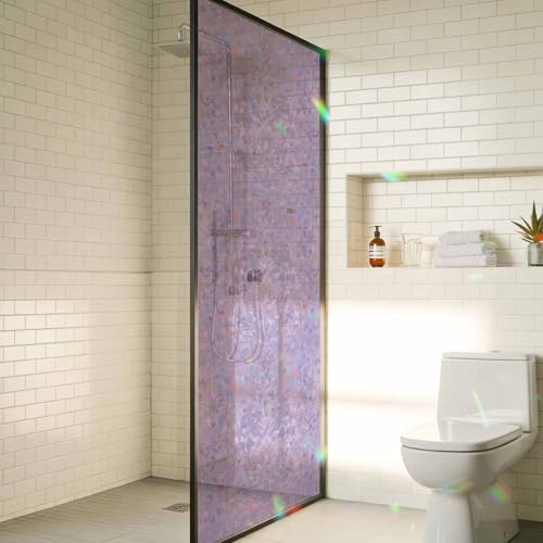 Vinilo decorativo lila para ventana 45x200 cm miniatura 6