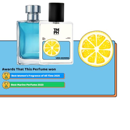 Image of TMPerfumehouse Ver-Homme EDP for Men | Citrusy, Aromatic & Long Lasting Perfume Spray | Citrus, Floral & Freshspicy Fragrance | Luxury Gift for Him | TMPH | 50ml