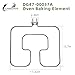 DG47-00037A AP4342874 Broil Element Fits for Samsung DG47-00037A Oven Baking Element Replacement 2087536 AP4342874 PS4240835 EAP4240835 (Black 1pc)