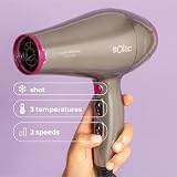 Solac Suszarka do włosów Expert 2600 Ionic | 2600 W | Technologia jonowa | Przeciw puszeniu się | 6 prędkości i temperatury | Zimny strumień powietrza | Wyjmowany filtr | Akcesoria