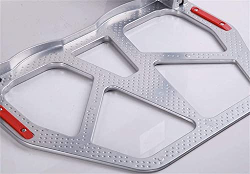 Carretilla plegable de aluminio con ruedas silenciosas miniatura 5