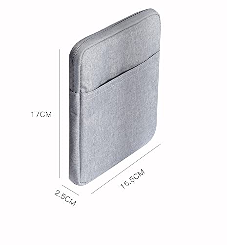 Capa Bolsa Sleeve Para Kindle Oasis 3 - 7 polegadas - Cinza Claro