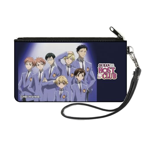 Buckle-Down Ouran High School Host Club Canvas Zipper Wallet