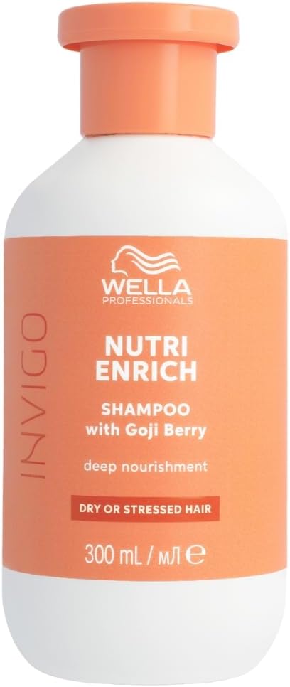 INVIGO NUTRI ENRICH Deep Nourishing Shampoo - Instant Deep Nourishment Shampoo With Oleic Acid & Goji Berry - Restore Dry & Damaged Hair