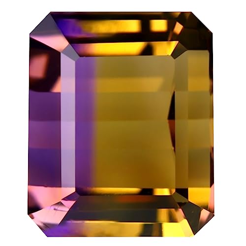 Amétrine naturelle 15.39 ct : finissez-en avec les gemmes ternes grâce à cette coupe octogone