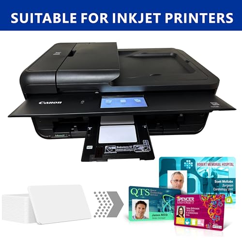 Tarjetas NFC de inyección de tinta PVC Ntag215 imprimibles, pack de 100 unidades programables 6