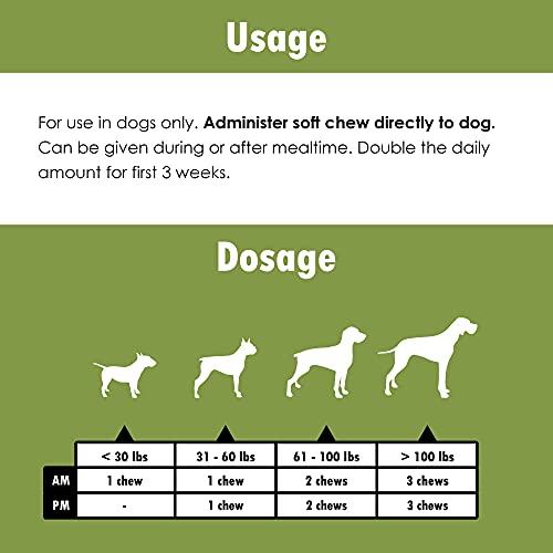 Pet Health Solutions Hylox Soft Chews For Dogs - Supports Joints & Cushions Connective Tissues - Glucosamine - Alpha Linolenic Acid - Creatine -120 Soft Chews #TOP3