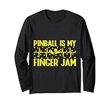 Photo Gallery pinball è il mio finger jam pinball machine gioco arcade maglia a manica Photo Gallery pinball è il mio finger jam pinball machine gioco arcade maglia a manica