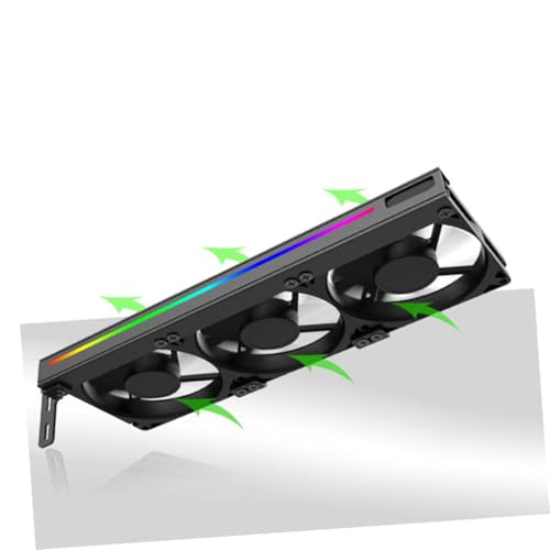 Disipador de calor optimizado para tarjeta gráfica con ventilador RGB miniatura 7