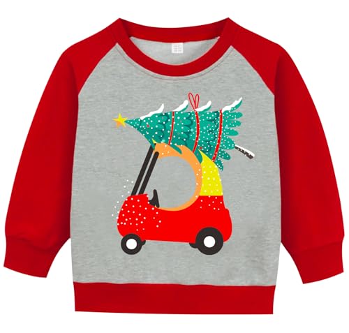 Kids' Ride-On Car Carrying a Tree