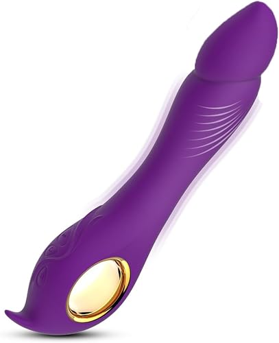 Vibradores de punto G, vibrador realista para mujeres, consolador de punto G para adultos (color púrpura)