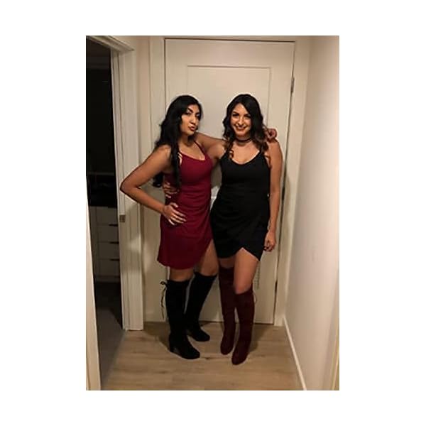 Zalalus-Womens-Elegant-Spaghetti-Straps-Deep-V-Neck-Sleeveless-Bodycon-Party-Dress Zalalus Women's Bodycon Cocktail Party Dresses Deep V Neck Backless Spaghetti Straps Sexy Summer Short Casual Club Sundress Above Knee Length Sleeveless Black Large