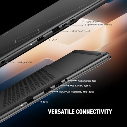 Image of msi Stealth 16 AI+ 16 inch 240Hz QHD+ OLED Gaming Laptop: Intel Core Ultra 9 386H, NVIDIA Geforce RTX 5070Ti, 32GB DDR5, 1TB NVMe SSD, Wi-Fi 7, Win 11 Home: Charcoal Black B3WH-036US