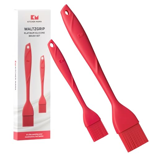 Kitchen Mama WaltzGrip Platinum Silicone Basting Pastry Brus...
