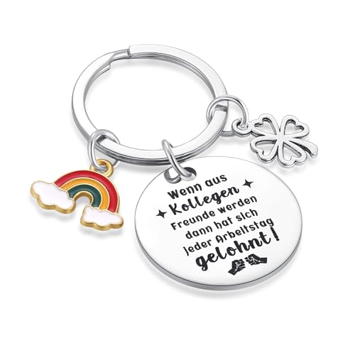 Llavero para colega, regalo de despedida para colegas, amigos, regalos de despedida, regalos de Navidad, mejor colega, cambio de trabajo, colega favorito, regalo de jubilación, Silver-fu-colegas-1,