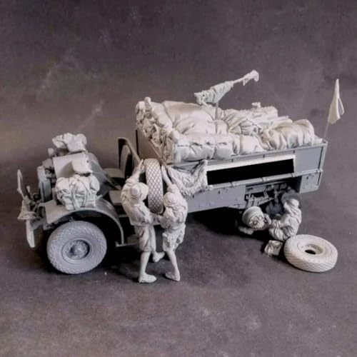 Soldats britanniques du désert 1/35 pour diorama historique Seconde Guerre