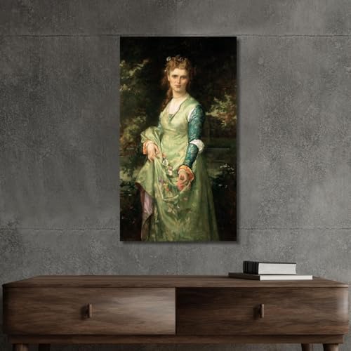 Tableau imprimé acb7 Alexandre Cabanel prêt à accrocher pour mur vide