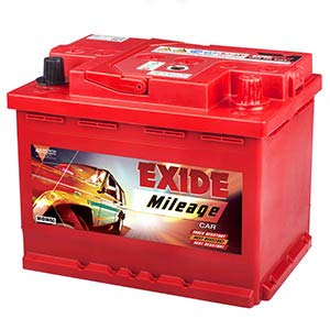 Image of EXIDE MILEAGE MLDIN60 60 AH Battery