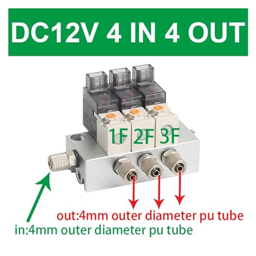 Vanne électromagnétique collecte de gaz 2/2 voies NC DC24V - 3