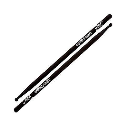 Zildjian ZASTBLK Travis Barker Signature Drumsticks Black - Pack of 2 Cover