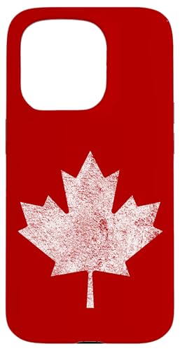 CANADIAN MAPLE LEAF CANADA FLAG PRIDE ROOTS PATRIOTISM Custodia per iPhone 15 Pro