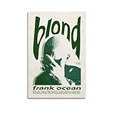 WQMP Frank Ocean Blond - Lienzo decorativo para pared, pintura para decoración de sala de estar, dormitorio, 40 x 60 cm