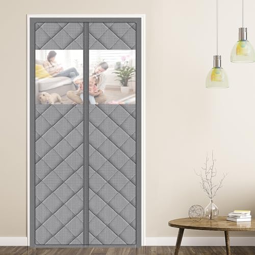 Magnet Türvorhang 90x225cm - Wärme- Und Schallschutz Für Türen