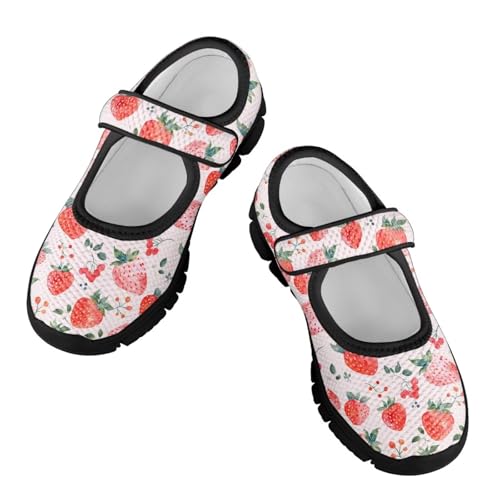 PinUp Angel Girls School Cute Graphic Comfortable Walking Shoes Mary Jane Flats Dress Party Shoes