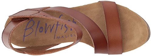 Blowfish Malibu Women's Hapuku Wedge Sandal, Scotch Dyecut,8M #TOP4
