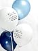 TOKYO SATURDAY Bereavement Funeral Celebration Balloons Decorations kit - 62 Pack Biodegradable Latex Materials Memorial Balloons - For Funeral, Death Anniversary, Memorial Celebration (White 62pk)