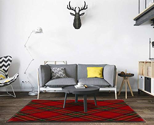 Amazon.com: Home Area Runner Rug Pad Clan Scottish Tartan Plaid