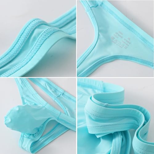 Mens soft T-Back Thongs Sexy Low Rise G-String Briefs Bulge Pouch Bikini Underwear3