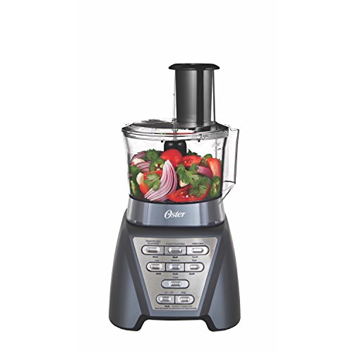 Oster Pro 1200 Blender With Professional Tritan Jar And Food Processor Attachment, Metallic Grey #TOP4
