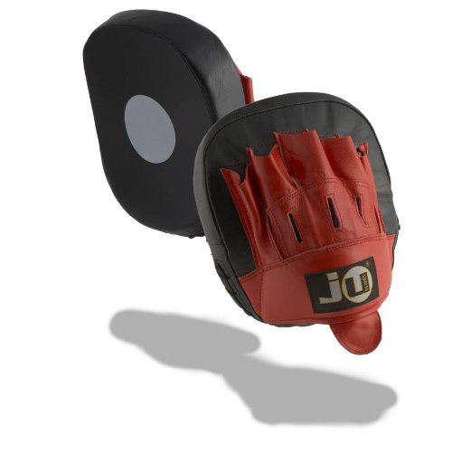 Ju-Sports Pratzen Target - Manopla/Pao para Artes Marciales, Color Rojo/Negro, Talla Talla única Cover