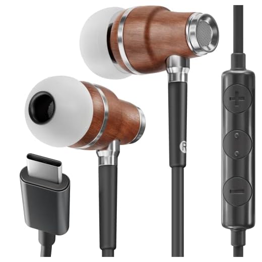 Symphonized USB C Headphones with Microphone - USB C Earbuds Wired, Earbuds USB C, Headphone Wired, Type C Headphone, USBC Headphones, USB-C Headphones, USBC Earbuds, Type C Earbuds, USB C Earphones
