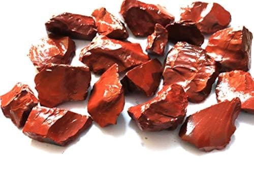 Image of Natural Red Jasper Stone Rough Raw Rock Healing Crystal Vastu Meditation Reiki Gemstones