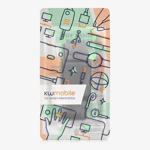kwmobile Armband f&uuml;r Smartwatch kompatibel mit Whoop 4.0 / Whoop 3.0 - Nylon Fitnesstracker Sportarmband Band in Dunkelgrau - Innenma&szlig;e von 14-22 cm