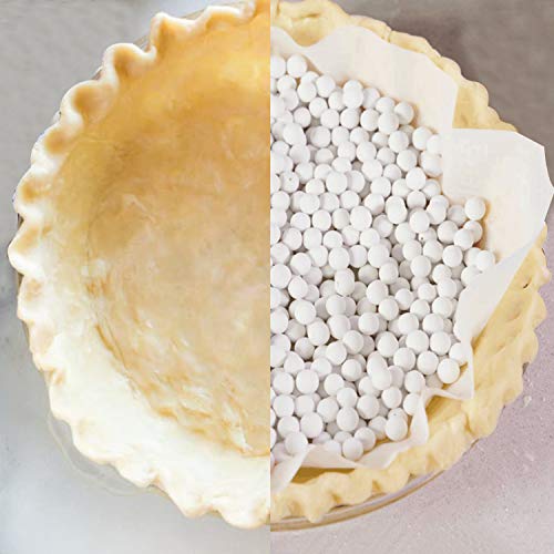 image for PLANTIONAL Ceramic Pie Weights, 1.32Lb Reusable 10mm Baking Beads with