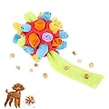 Snuffle Mat for Dogs,Interactive Dog Toys Ball,Dog Puzzle Toy,Dog Feeding Mats,Foraging Mat,Snuffle Ball for Dogs Sniffing Mat,Natural Foraging Skill,Dog Stimulation Toys for Small Medium Dog Pets,Red