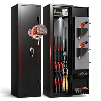 3-5 Gun Safe, Gun Safe for Rifles and Pistols, rifle safe for Home