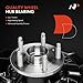 A-Premium Front Right Steering Knuckle & Wheel Bearing Hub Assembly Compatible with Chevrolet Sonic 2012-2020, Passenger Side